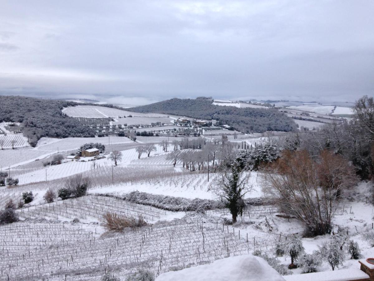 Il Burellino Villa Montalcino Buitenkant foto