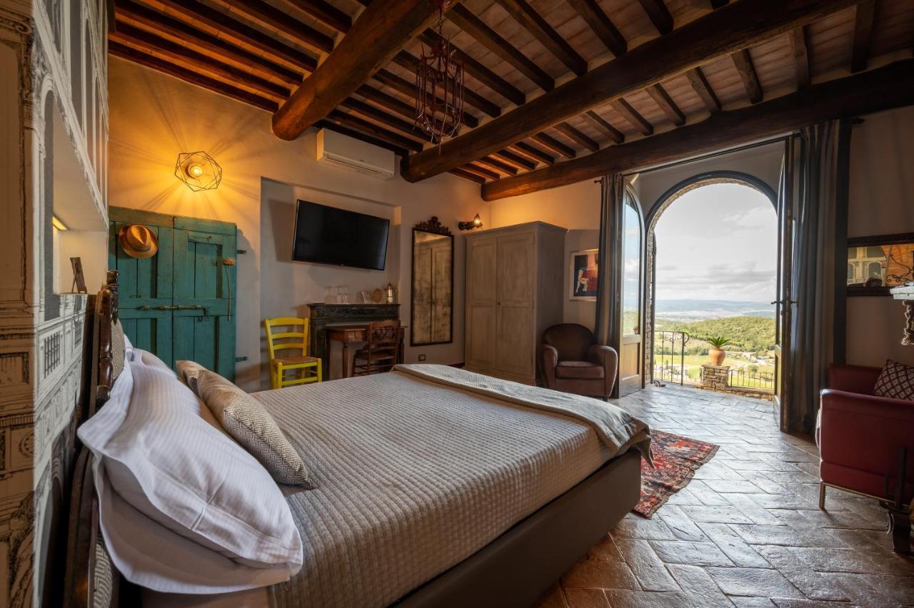 Il Burellino Villa Montalcino Buitenkant foto
